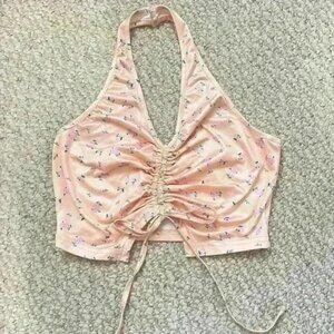 Floral Halter Top